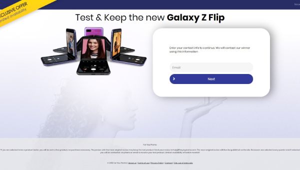 Test & Keep Galaxy Z