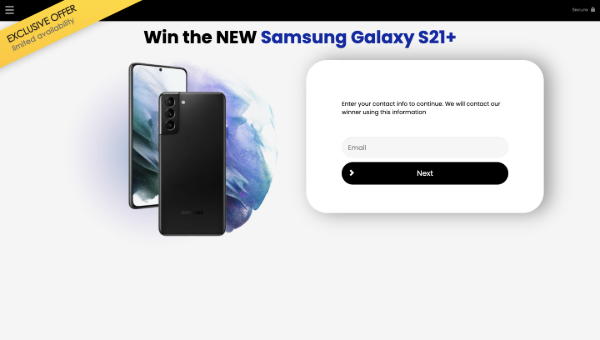 Win A Galaxy S21 Plus