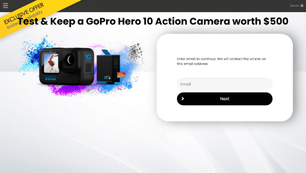 Test and Keep a $500 GoPro Hero 10 Test and Keep a $500 GoPro Hero 10